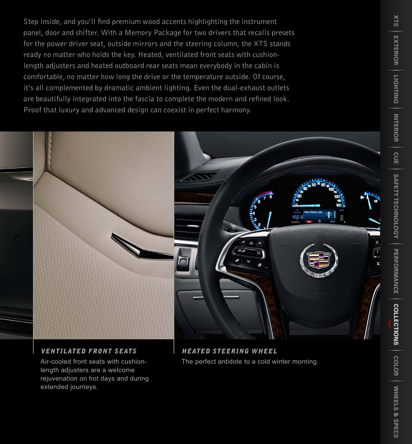 2013 Cadillac XTS Brochure Page 4